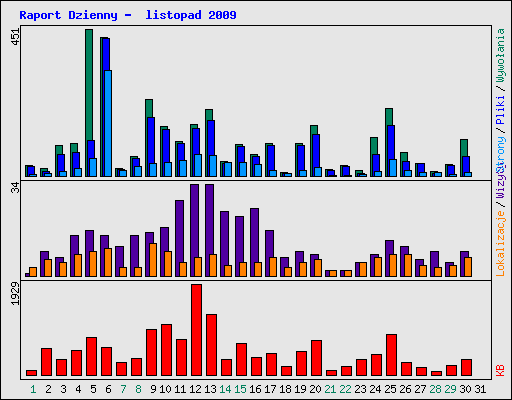 Raport Dzienny -  listopad 2009